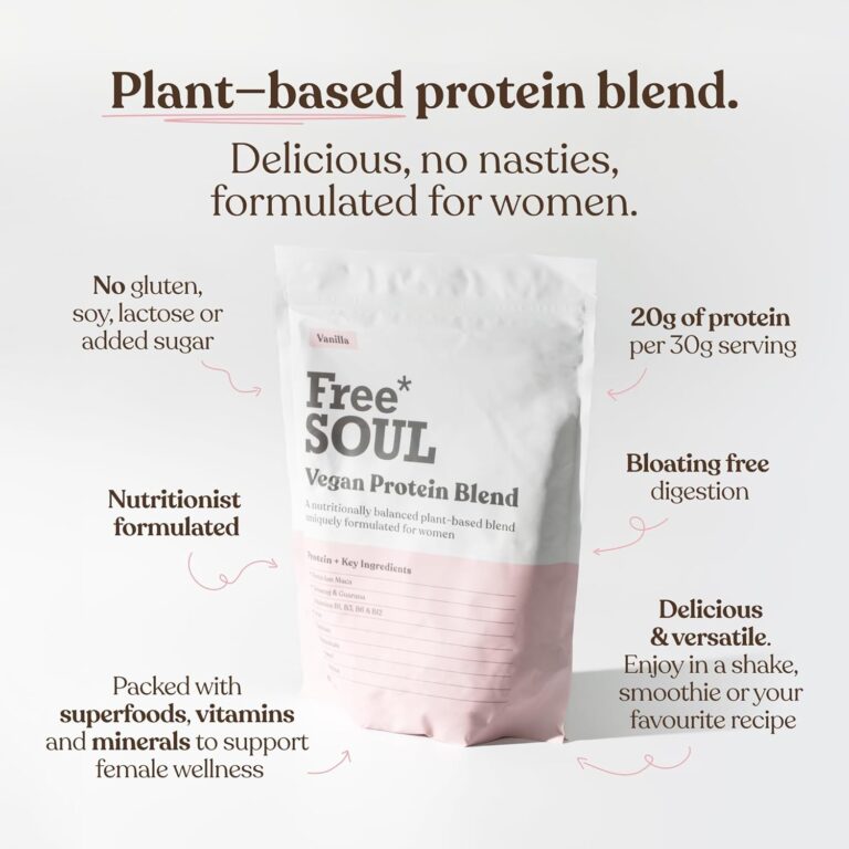 Free Soul Vegan Protein Powder Review – A Plant-Based Solution for Women