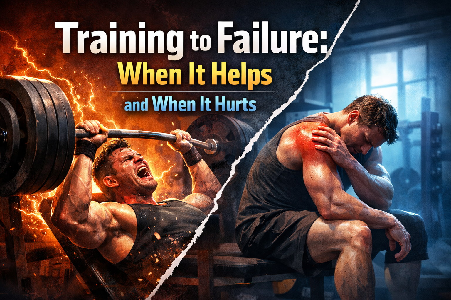 Training to Failure When It Helps and When It Hurts Your Gains