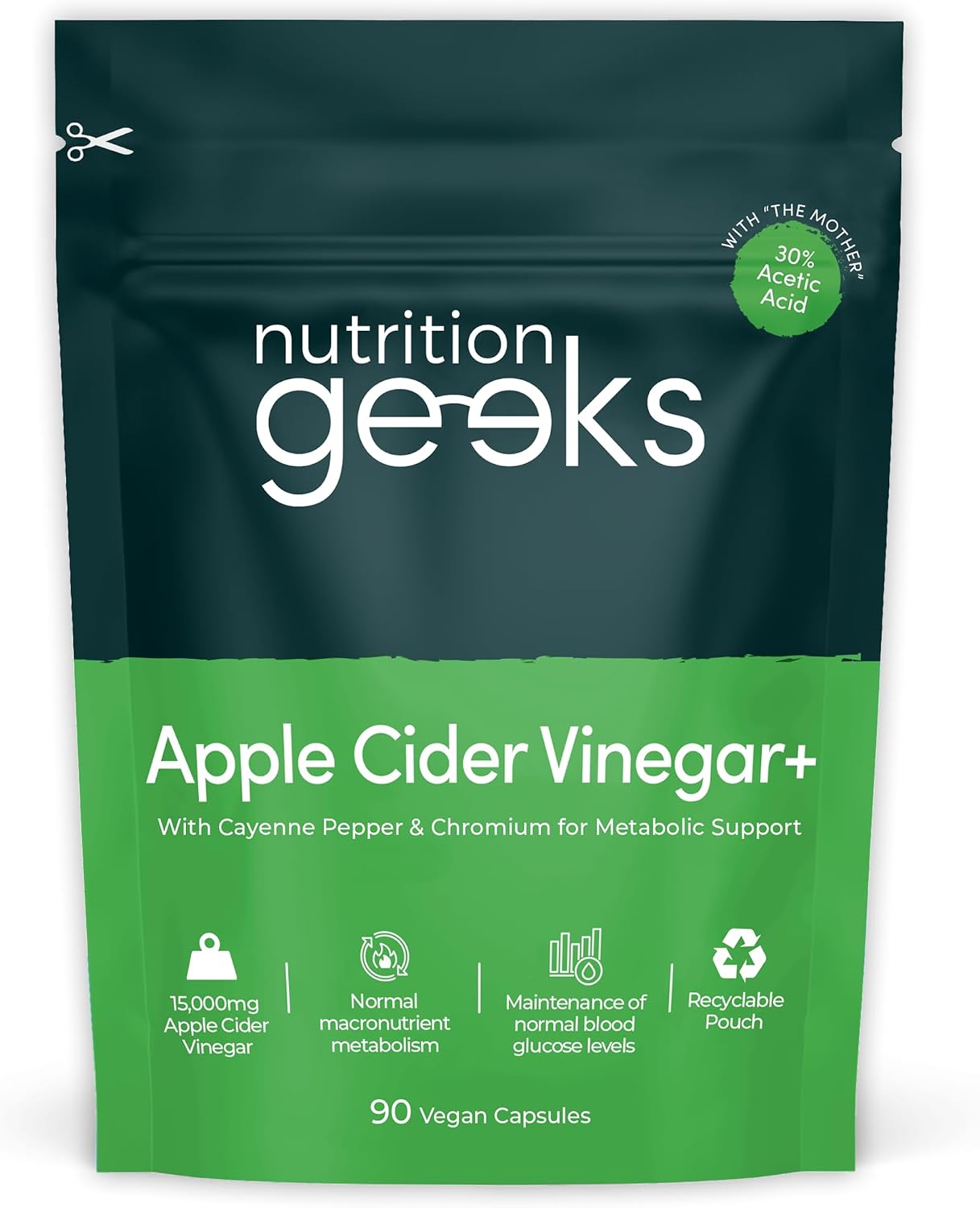 Apple Vinegar Capsules Mother Acetic